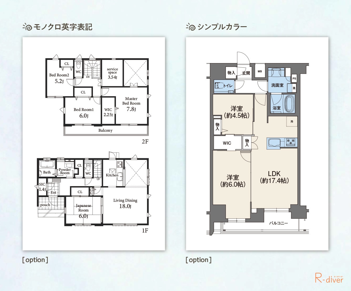 間取り図・区画図をイラレで作成いたします 不動産広告・マイソク・Web掲載にご利用ください！ イメージ2