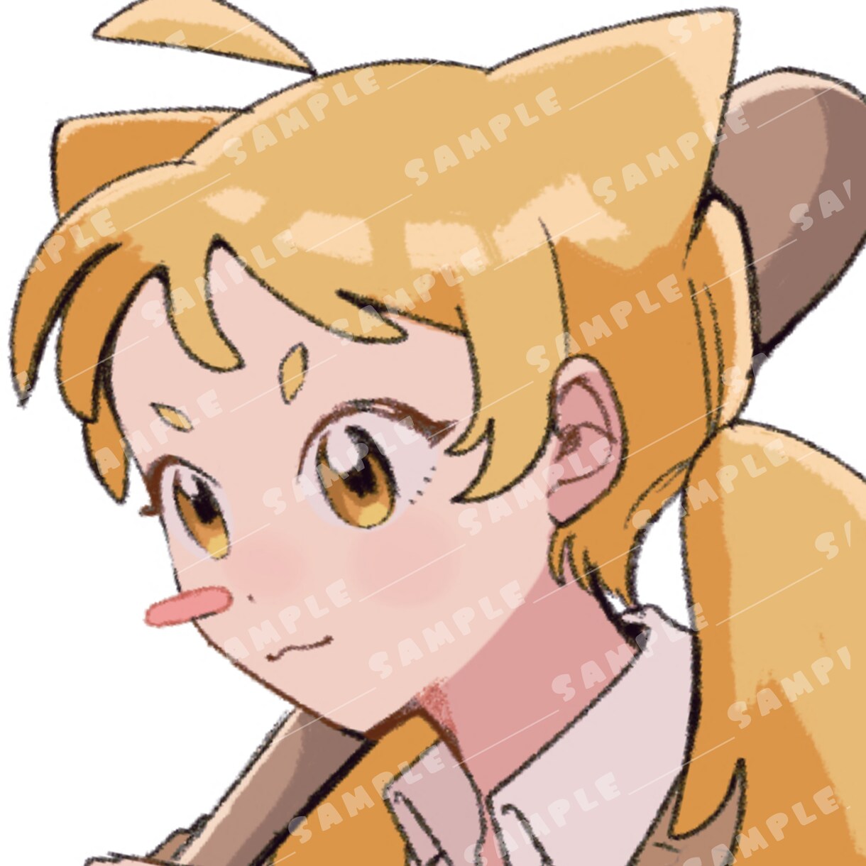 ポップでかわいい！目を引くアイコンを制作します ポップで活き活きした表情のキャラクターアイコン✧︎*。 イメージ4