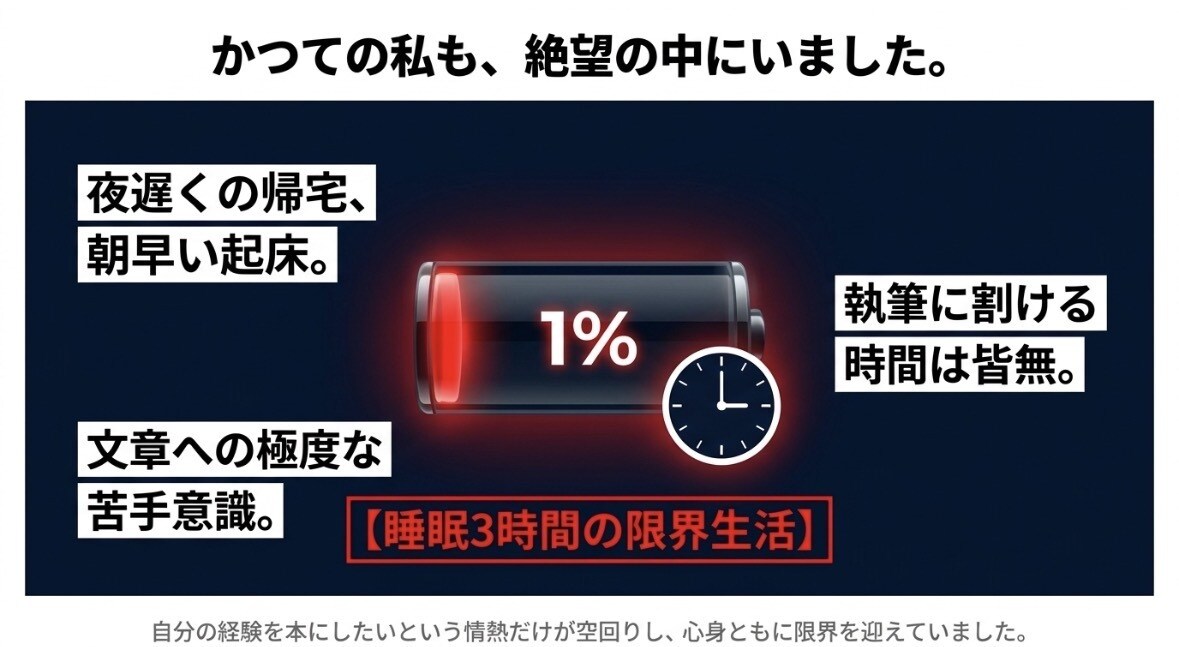 文章苦手でもできる！楽しい電子書籍作りを解説します 睡眠3時間の限界生活から僕を救った超・言語化出版ノウハウ イメージ5