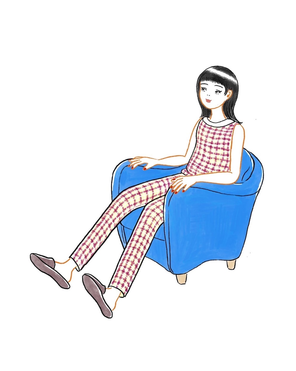 シンプルでおしゃれなイラスト描きます アイコンでも似顔絵でもお任せください！ イメージ7