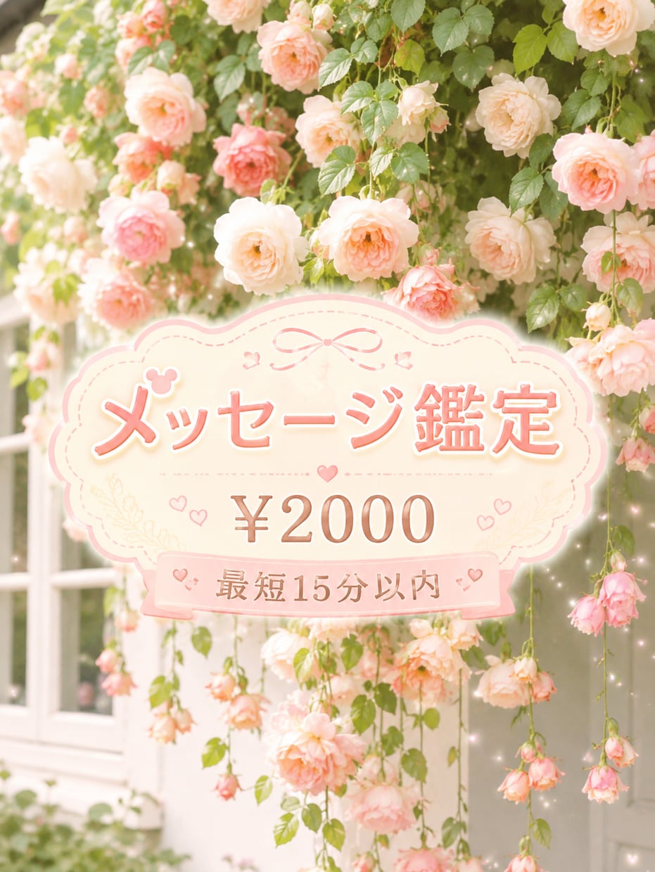 気持ちを読み取ります 降りてきた言葉そのままを貴女にお届けします✩.*˚ イメージ1