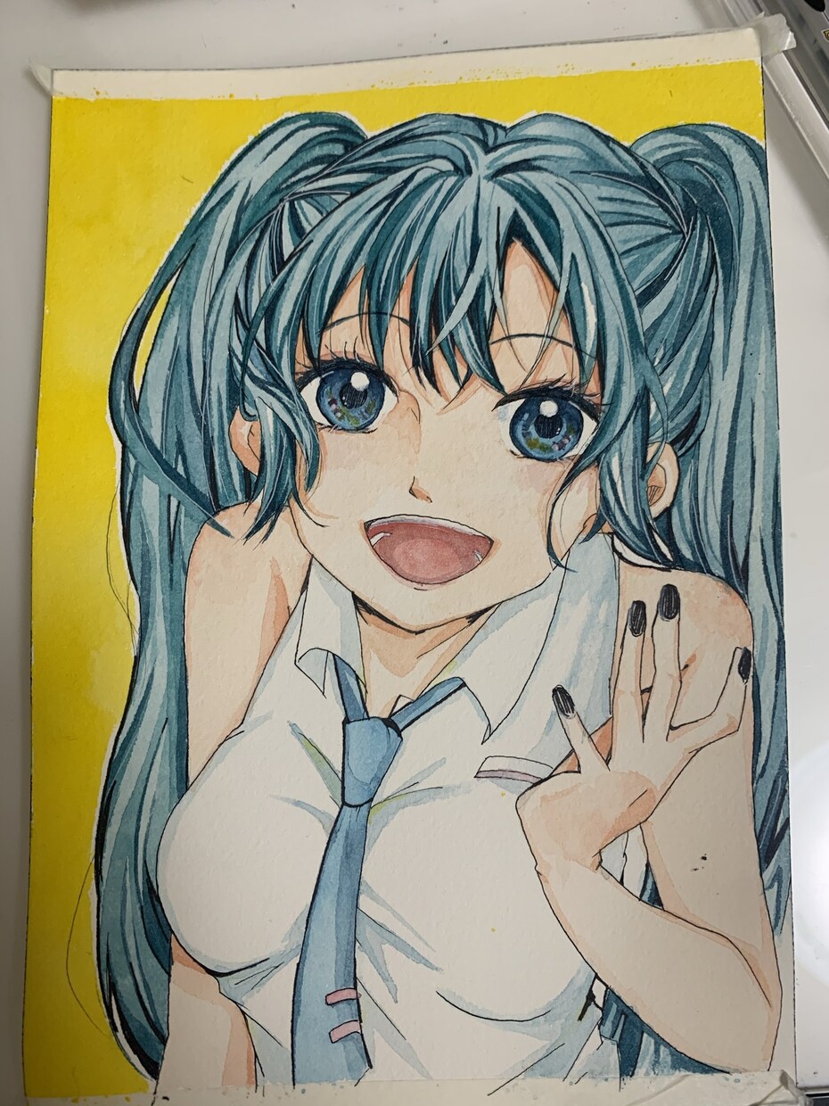 透明水彩であなたのお好きなキャラクターかきます この世で一枚しかしかないイラストをお作りします。 イメージ5
