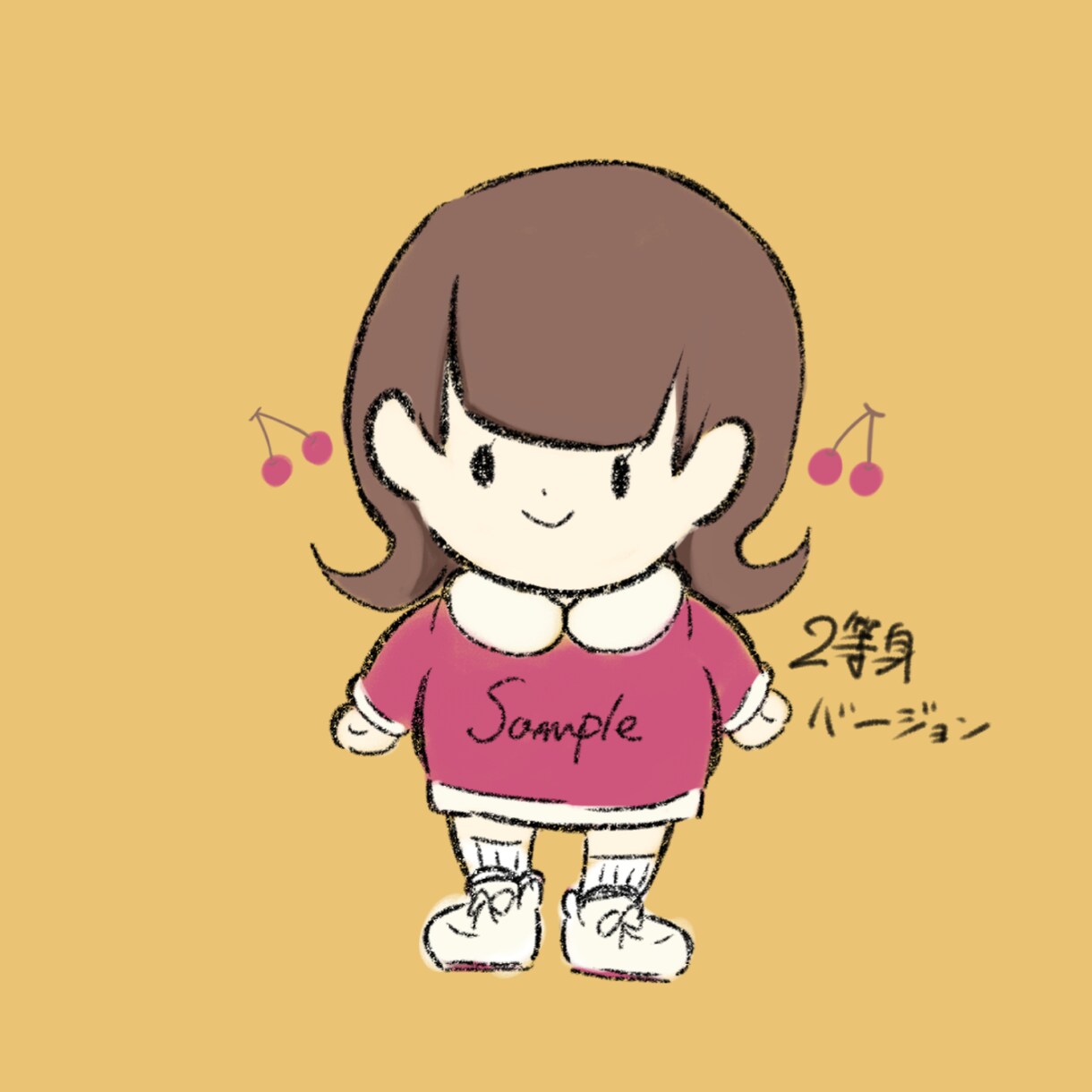 最短即日!!ゆるゆる可愛いアイコン・挿絵かきます どことなくゆるくて使いやすい!! イメージ1