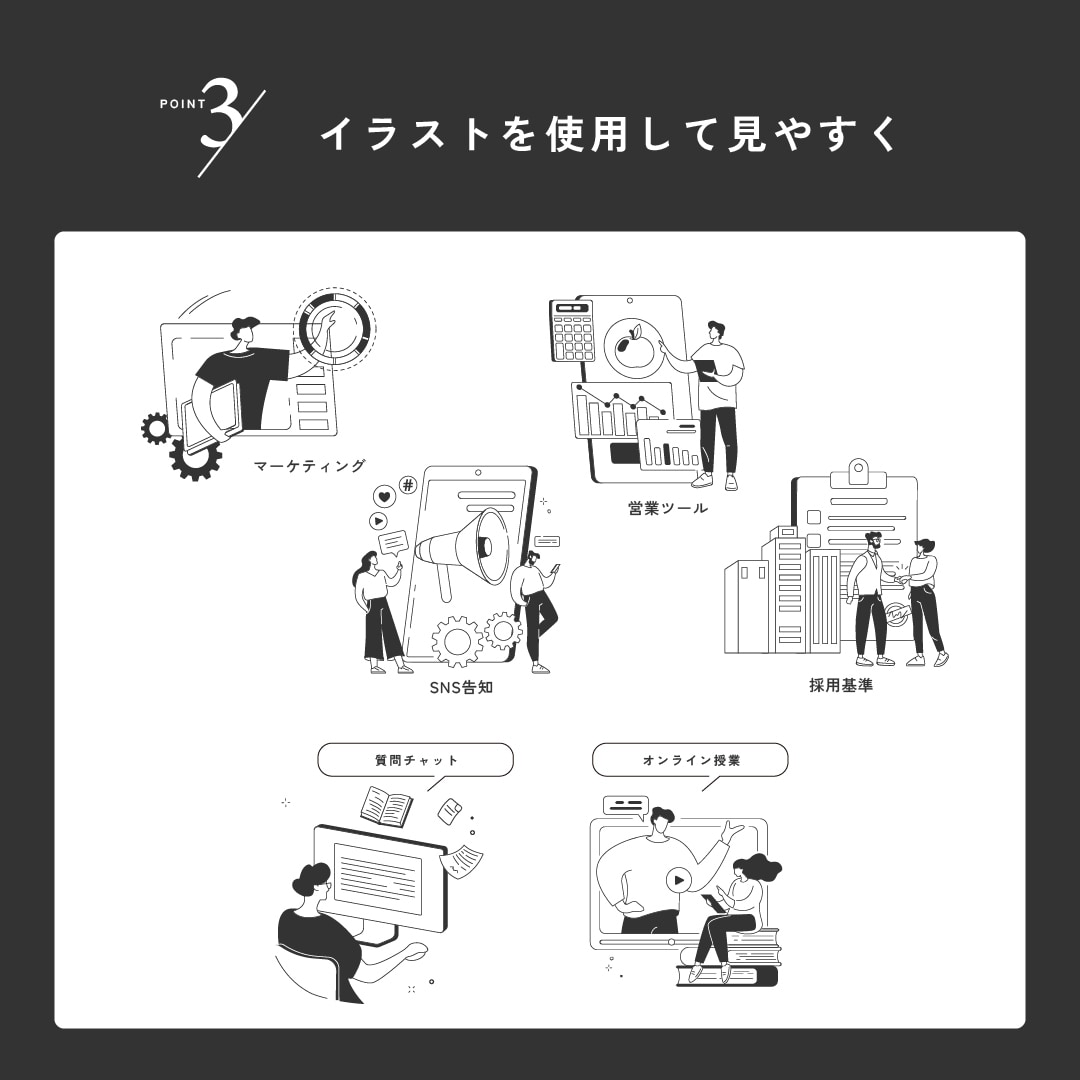 パワポで納品可能！資料をおしゃれに仕上げます プレゼンやBtoB向けの資料を見やすくおしゃれに仕上げます イメージ4