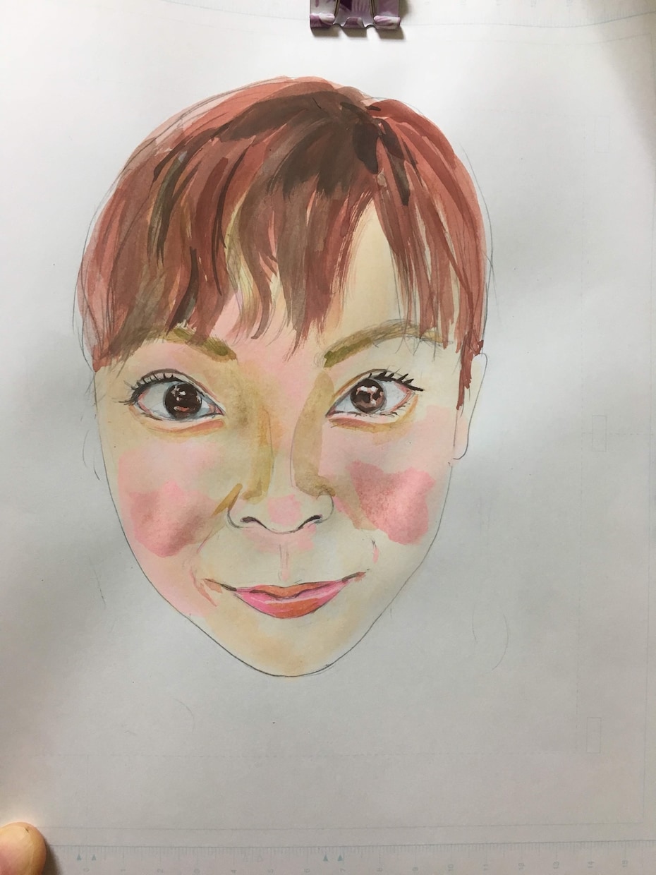 そのプレゼントに似顔絵添えます 中高6年間美術部員の実力を発揮します イメージ3