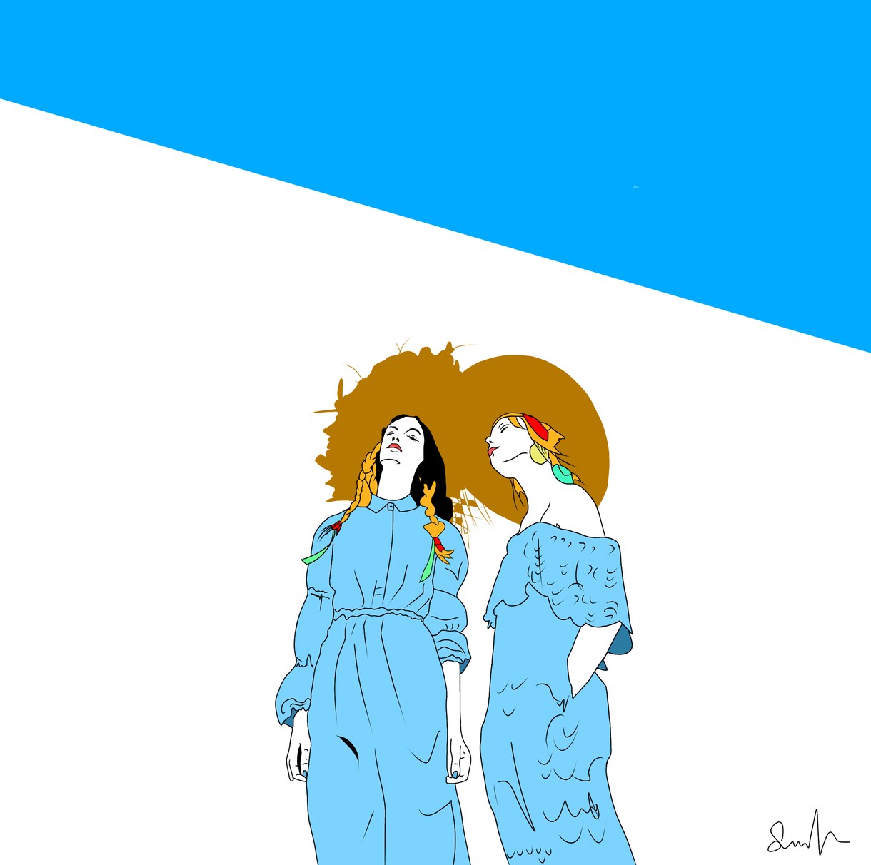 SNSアイコンにおすすめなイラストを提供します ラフに可愛くでも一味違う作品をお届けします。 イメージ2