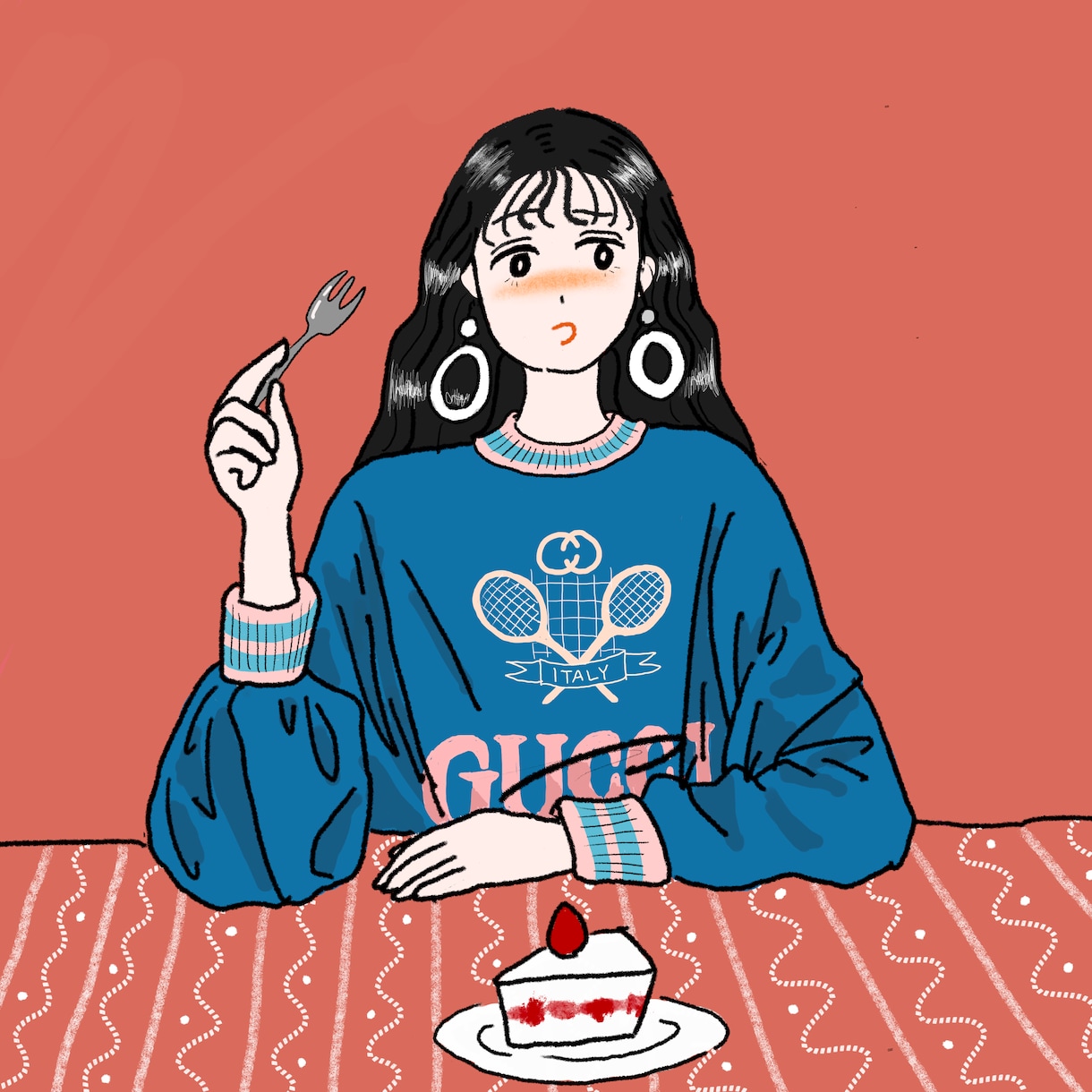 レトロ可愛い商用イラスト/似顔絵かきます アイコンにもおすすめ♪ご要望にあわせて丁寧に描きあげます！ イメージ5