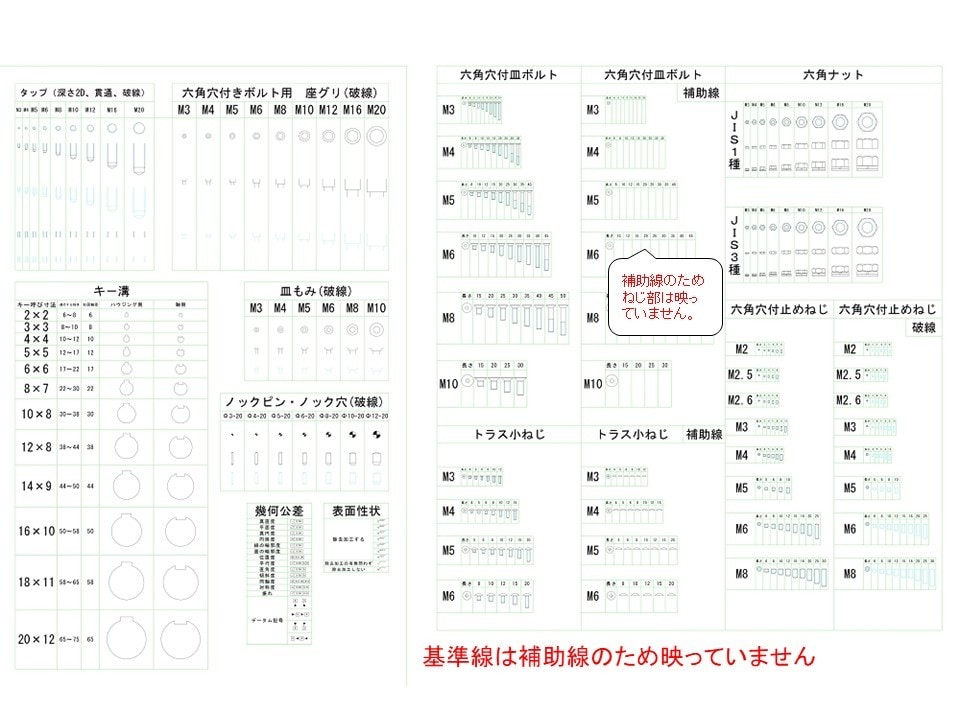 Jw_cad 図形登録用CADデータを提供します Jw_cad導入時の手間を省く為のスターターキット【第1版】 イメージ1