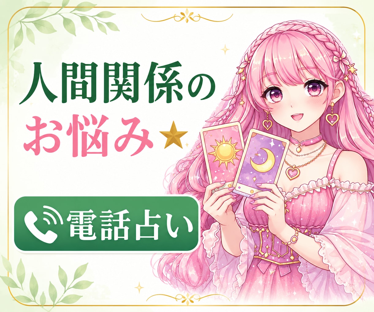 人間関係のお悩み⭐️タロットで占います 対人関係・親子関係・嫁姑問題・友達関係・人との距離感 イメージ1