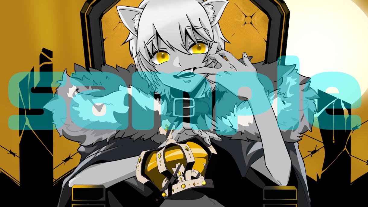 値下げ、安価！】歌みた動画、MVイラスト制作します 歌みた動画・オリジナルMVなどに使えるイラストを描きます。 イメージ9
