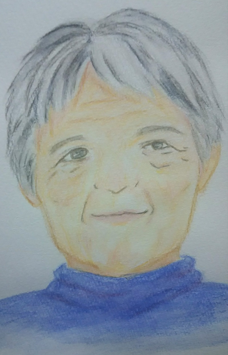 水彩色鉛筆で似顔絵をお描きします お祝いや記念の品におすすめです！ イメージ2