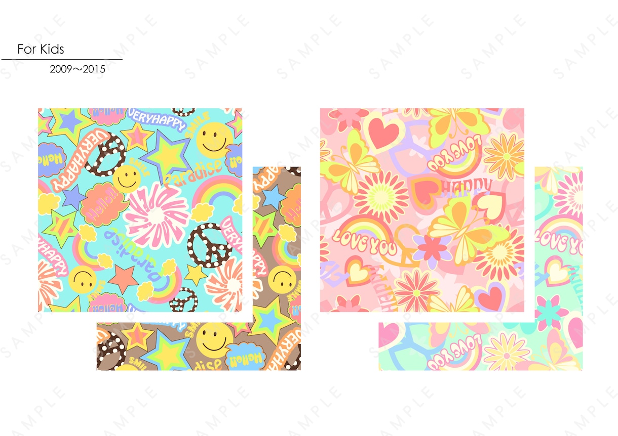 世界に一つだけ！自分だけのオリジナルの柄作成します オリジナルの柄でオンリーワンな作品づくりに！ イメージ7