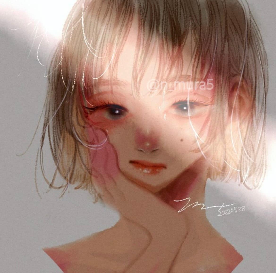 儚げで優しいイラスト描きます TwitterやYouTubeなどで使えるアイコンやヘッダー イメージ1