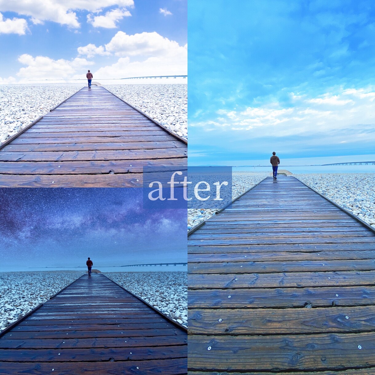 写真編集。風景.人物加工。切り抜き文字入れ致します 素敵な写真を。もっと素敵にしませんか？ イメージ4
