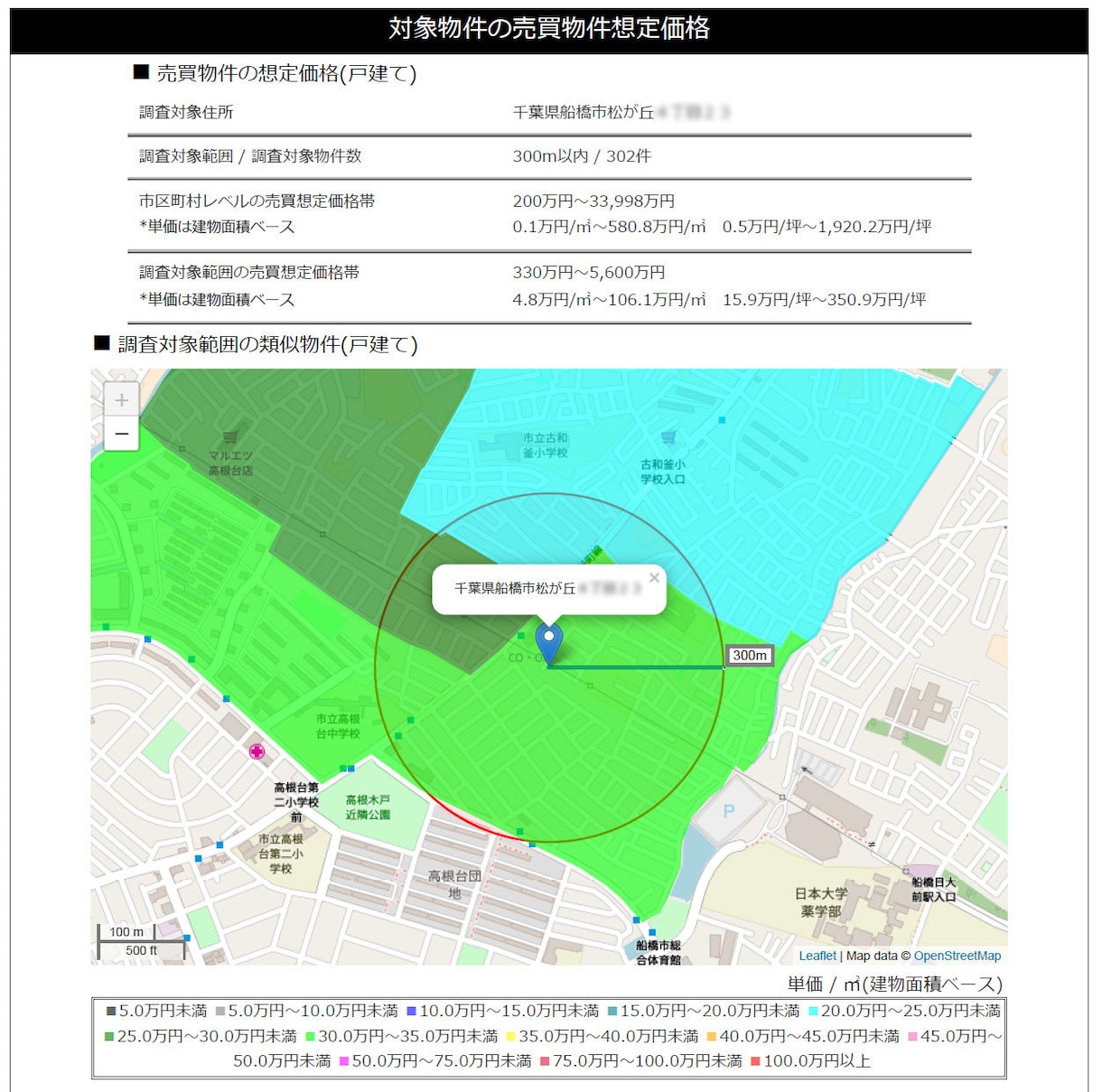 販売中の中古住宅の価格を査定します 不動産会社の経営者が査定書を作成します。 イメージ4