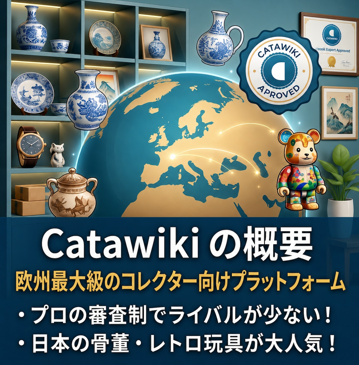 Catawiki欧州輸出を1ヶ月指導します 販売実績1000件越の現役プレーヤーが徹底サポート イメージ1