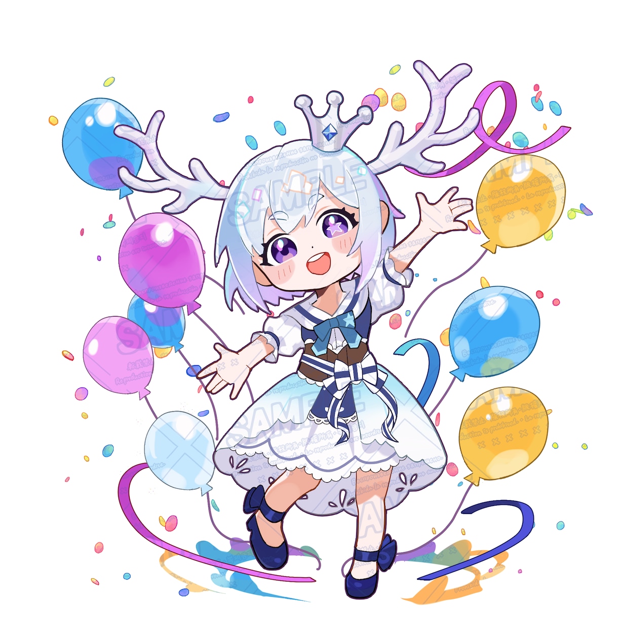 かわいいミニキャラ描きます アイコン・グッズに最適！SDキャラをお届けします イメージ1