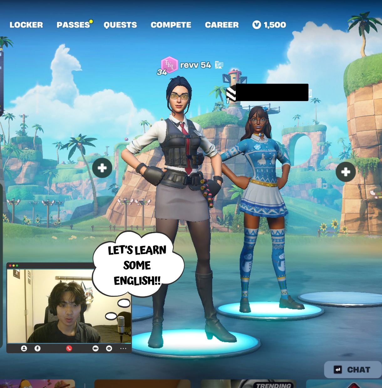 アメリカ育ちのネイティブがゲームで英会を教えます Fortniteで楽しく自然な英語を身につけよう！ イメージ2