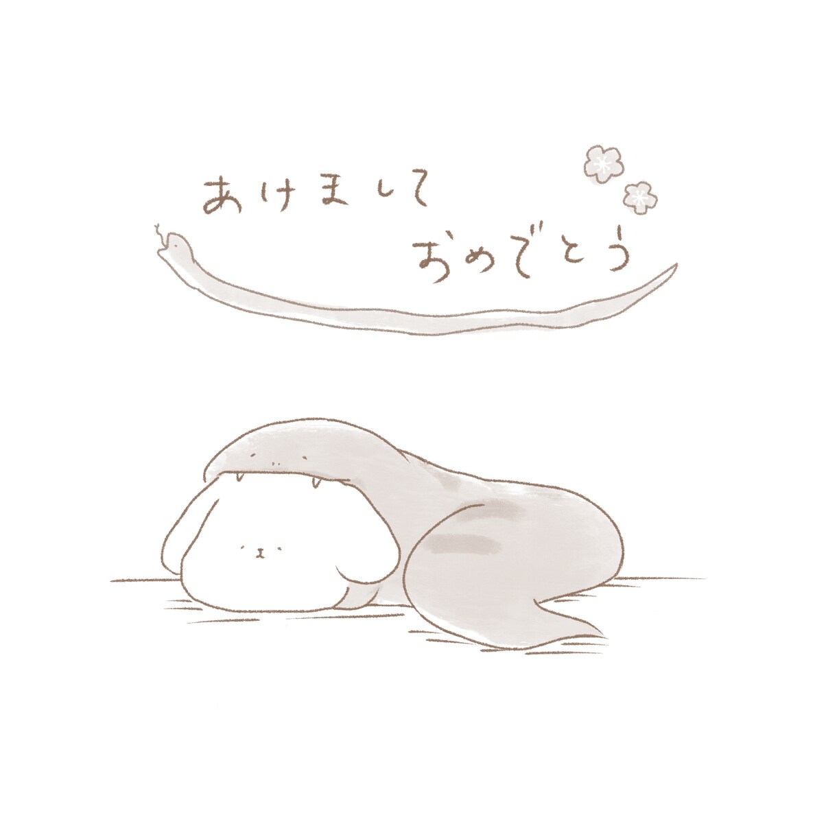 動物のゆる〜いイラスト描きます ほっこり癒し系の動物イラストお描きします♪ イメージ1