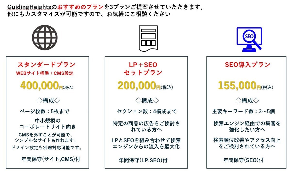 想いを形に。ホームページ作成はお任せください！ます 見やすく、使いやすいホームページでビジネスを成功に導きます！ イメージ2