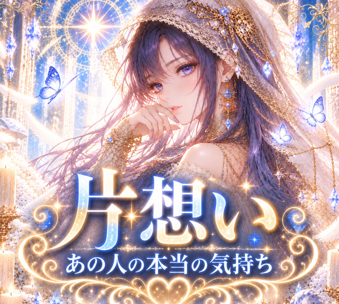 片想い お相手の本音を読み解き、不安を終わらせます あの人が隠している想いや迷いを霊視します。 イメージ1