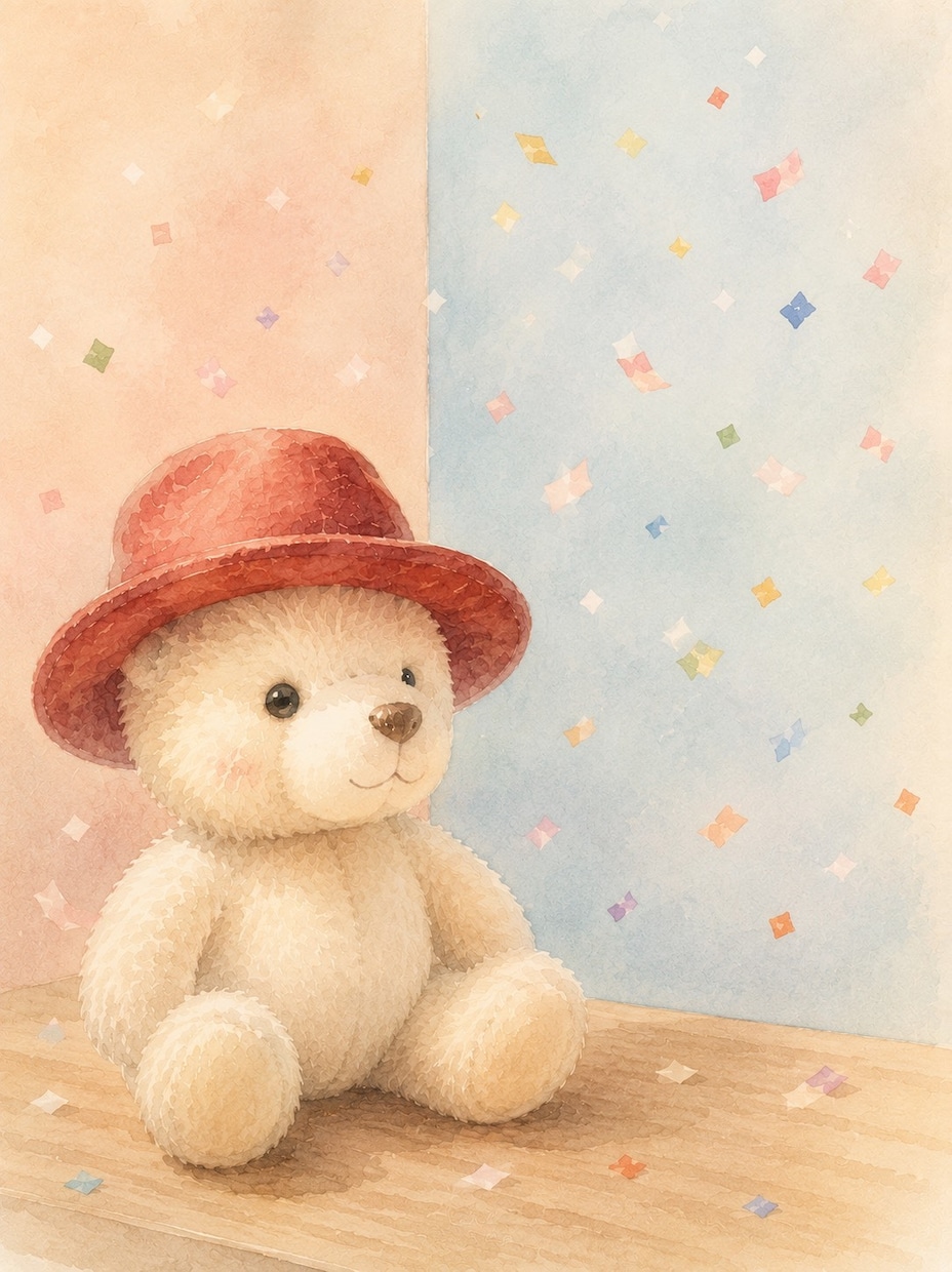 絵本のような優しいアートを制作します 毎日に小さな幸せを届ける一枚のアート イメージ1