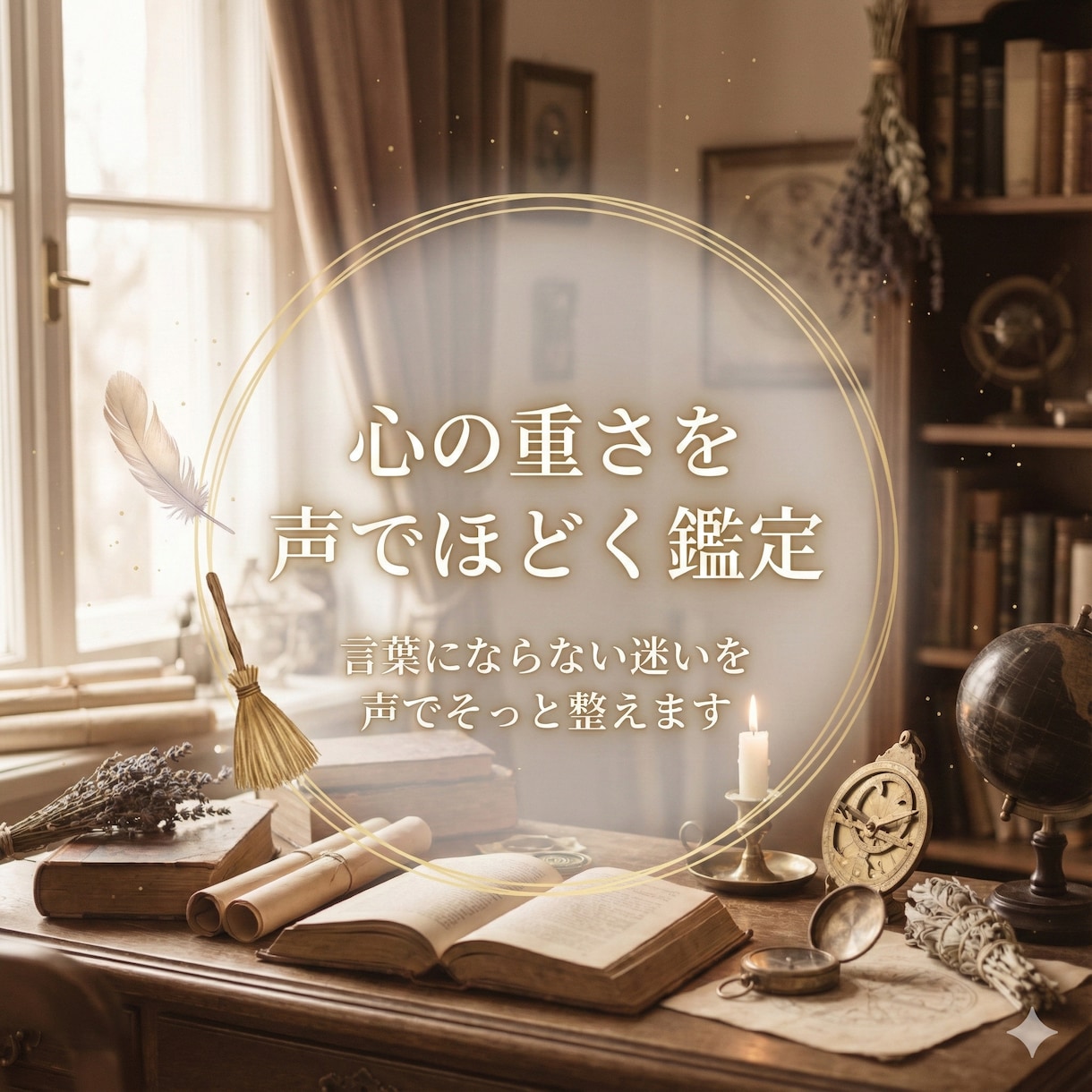 年末の心の整理と前世の流れを声で読み解きます 言葉にならない迷いを音声で丁寧にほどく鑑定 イメージ1