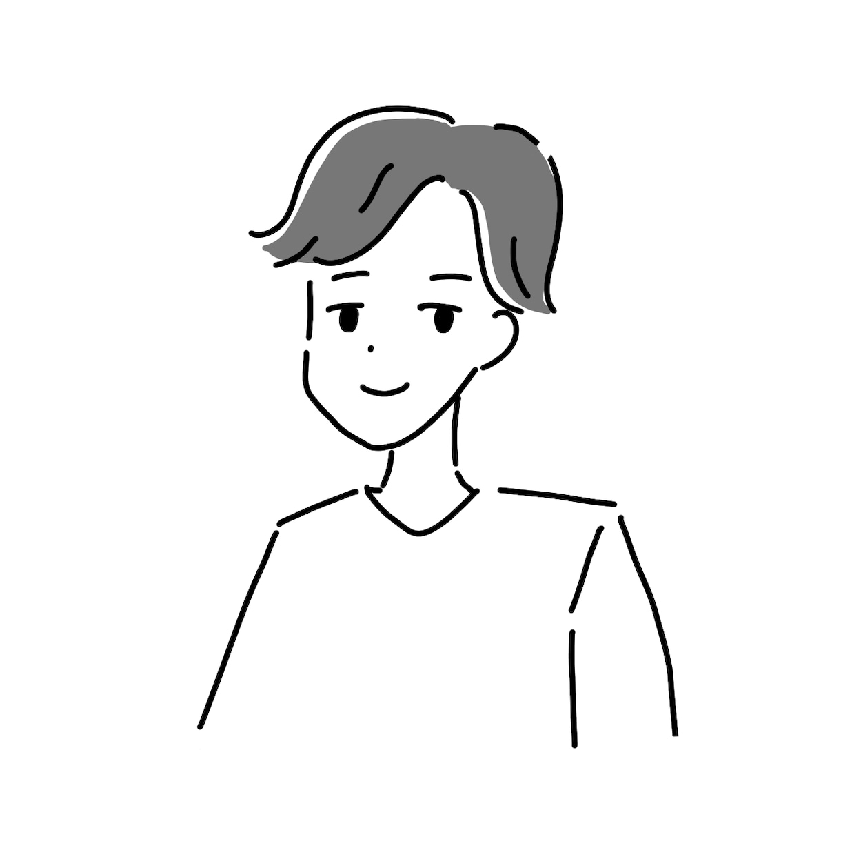 シンプル・ゆるかわいいイラストを描きます SNSのアイコンにおすすめです♪ イメージ2