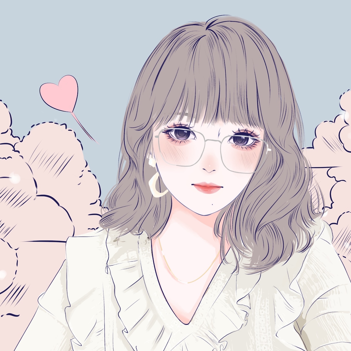 アニメ風似顔絵描きます お写真を元に似顔絵イラストをお描きします！ イメージ7