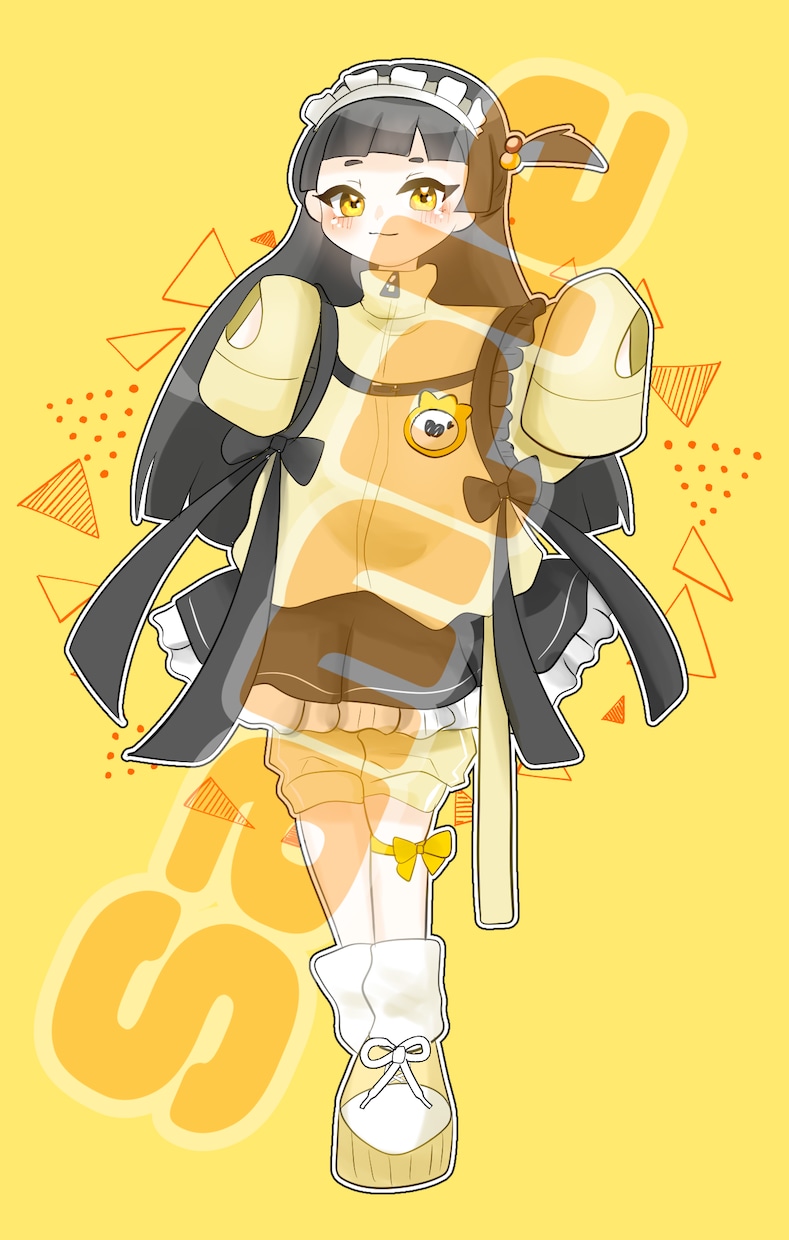 IRIAM用の立ち絵描きます かわいい女の子の立ち絵描きます！サービスでキービジュアルも✨ イメージ1