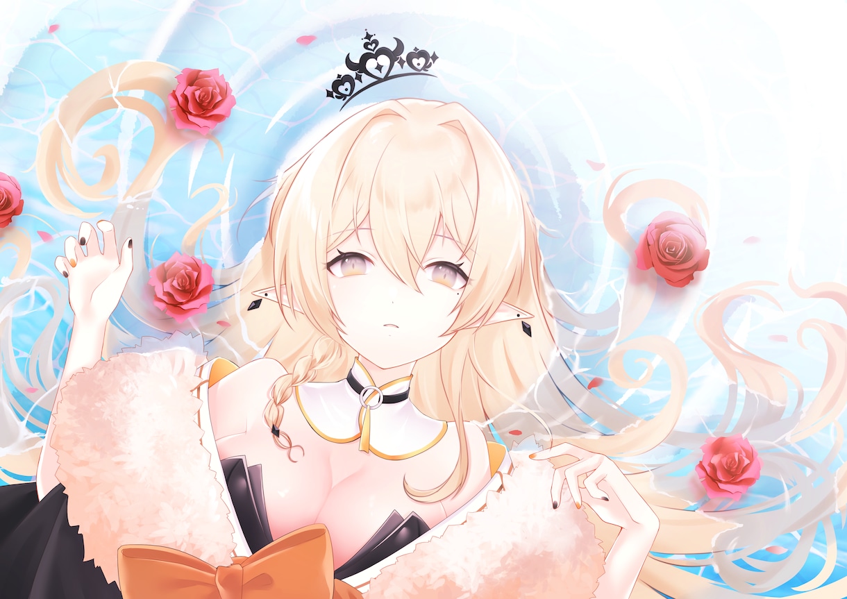 イラストの魅力を引き出す！光影の演出が自慢します 世界観を演出するためのイラスト制作を提供します イメージ2