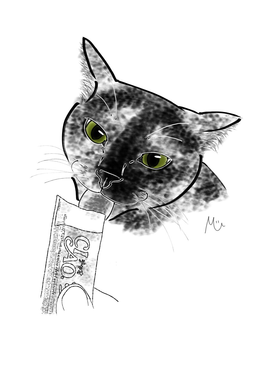 大切なペットの写真をもとに心を込めて描きます 大切なうちの子の忘れられない瞬間をイラストにしませんか？ イメージ6