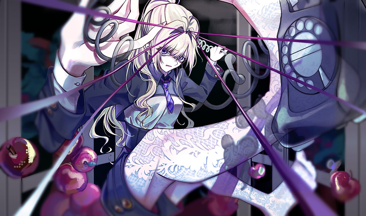 ダークな美しさで世界観あるイラストを制作いたします ダークファンタジー、サイコロジカルなどをお求めの方へ イメージ2