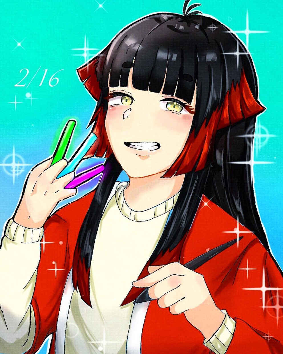オーダーメイド1枚絵・SNS用アイコンお描きします 激安でもハイクオリティ！オーダーメイドイラスト！ イメージ2