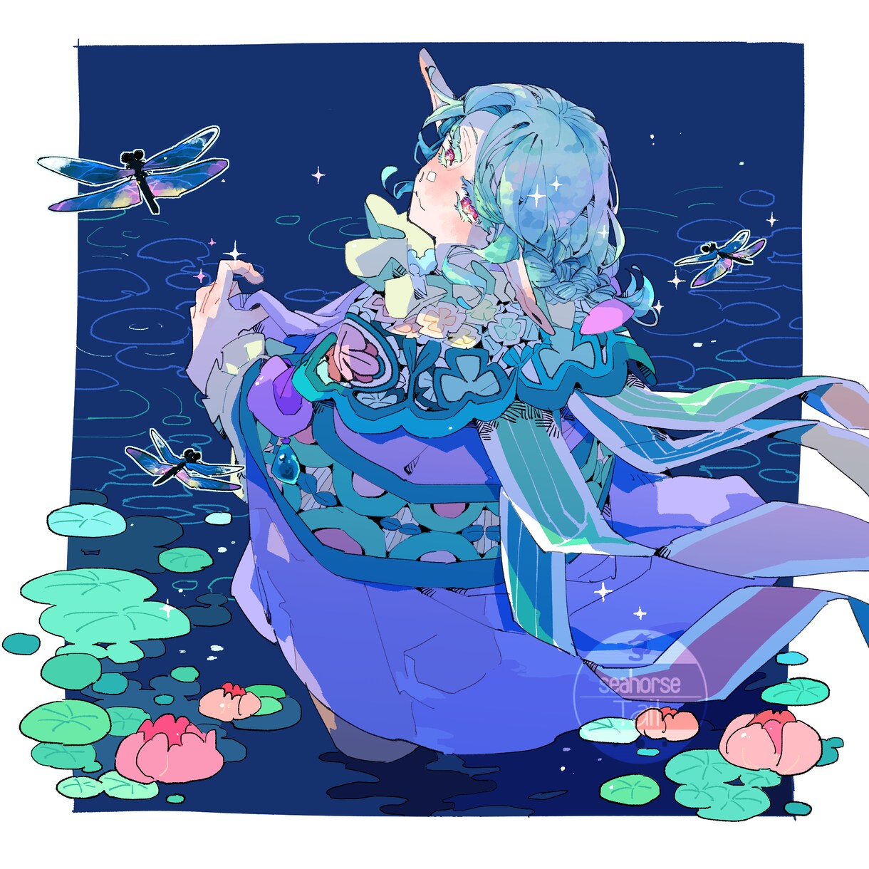 鮮やかなイラスト描きます 色彩で目を惹く、様々な構図のイラストが描けます！ イメージ3
