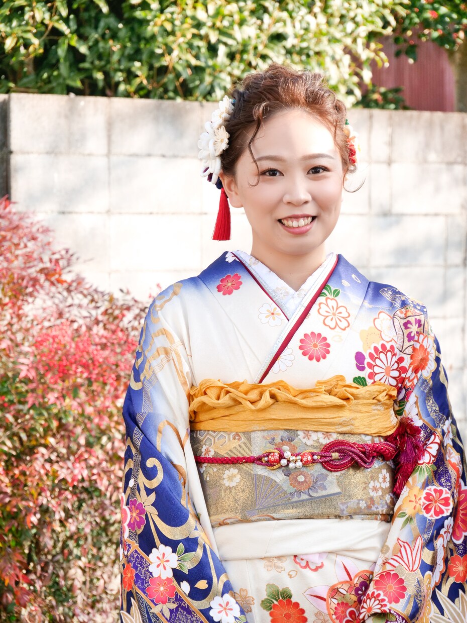 日常を切りとったような自然な笑顔をお撮り致します 関西エリア　女性カメラマン【小物レンタル無料】和傘 イメージ1