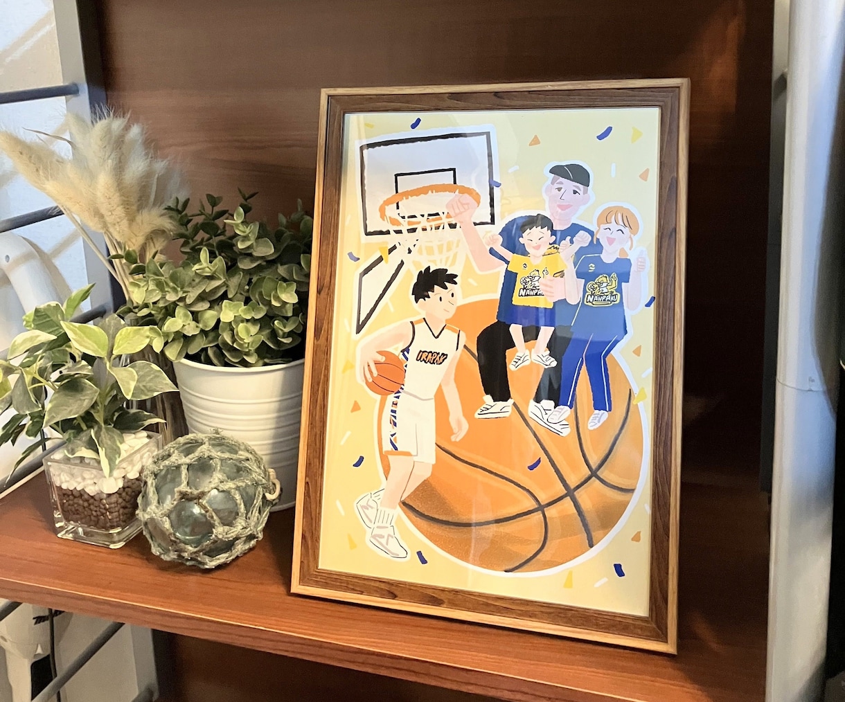 好きな物や背景のご希望ききます シンプルだけど似ていて可愛い似顔絵 イメージ7