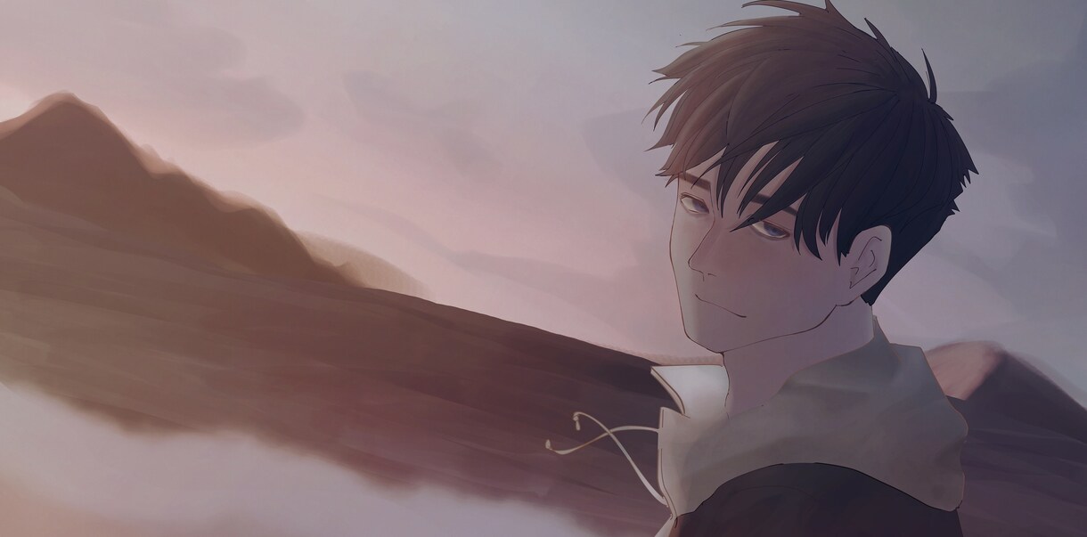 イケてる厚塗り気味イラストを仕上げます アニメ調で雰囲気のある厚塗りイラストを作成致します! イメージ10