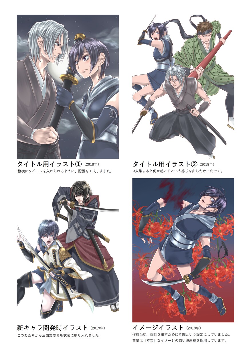 最短3日で納品！挿絵を作成します 様々なシチュエーションに合わせて対応可能です イメージ3