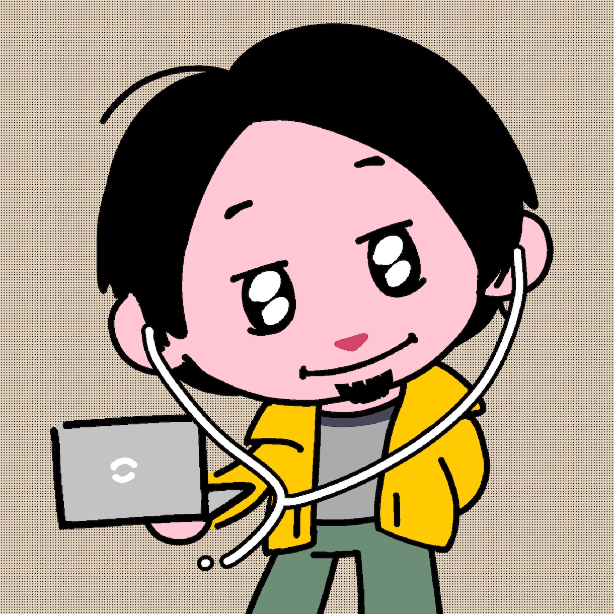 商用OK◆ポップで楽しい♪誰でもキュートに描きます 修正無制限！小物やロゴも追加料金なし！ イメージ3