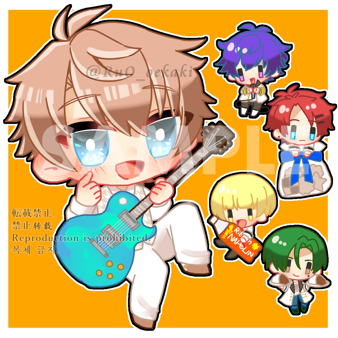 可愛いデフォルメ・SDキャラ描きます SNSのアイコンやVTuber活動の挿絵に！ イメージ2