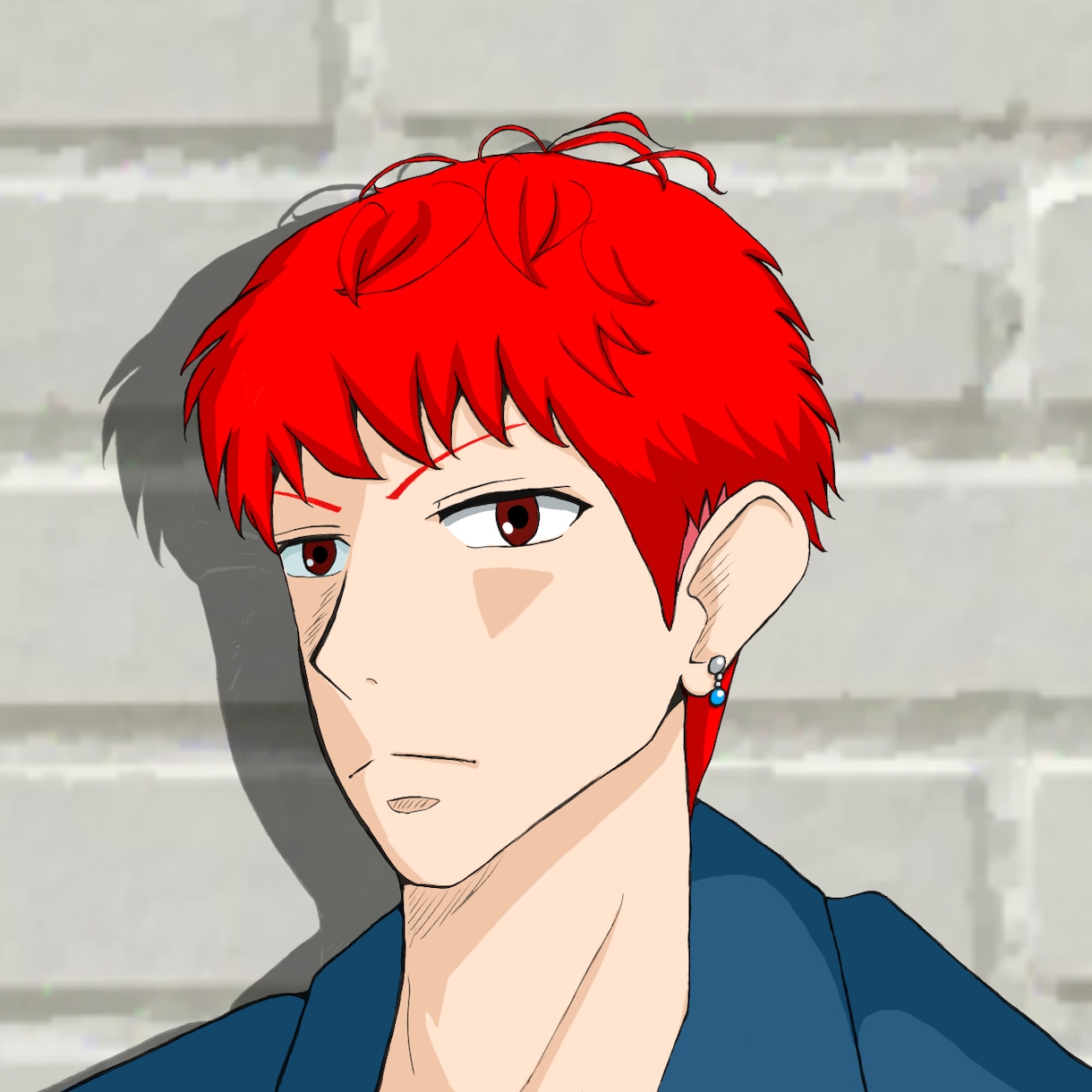 イケメン男子イラスト描きます 簡単なアニメ風イラスト描きます(^^) イメージ2