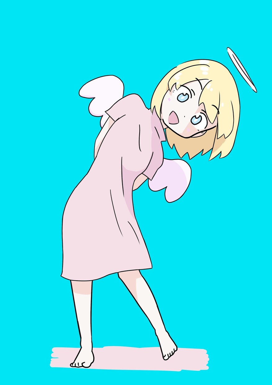 可愛いをお届けします 可愛い女の子、モンスターの自分なりの絵を イメージ2