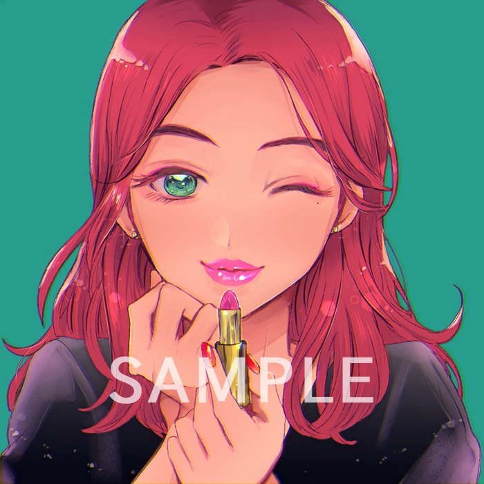 SNSアイコン/似顔絵アイコン描きます 可愛い女の子が得意です♪SNSで目を引くあなただけのイラスト イメージ3