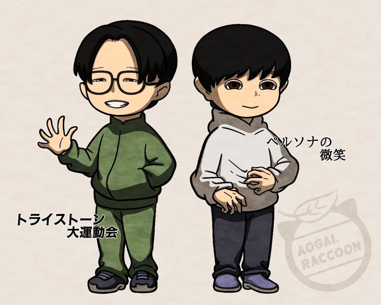 写真から可愛いミニキャラ似顔絵を描きます アクスタ・アクキー・ステッカーなどのグッズにも！ イメージ1