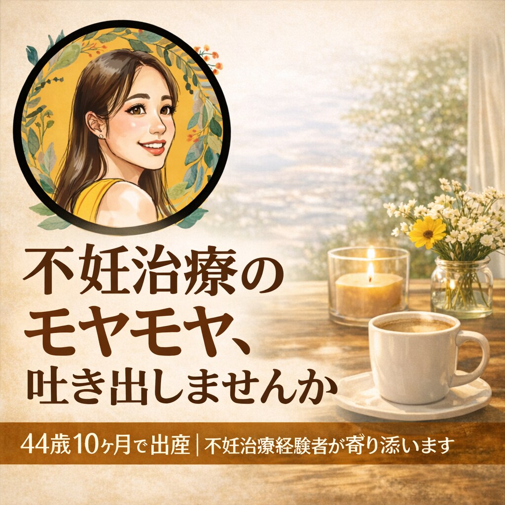 不妊治療のモヤモヤや孤独、経験者が優しく聞きます つらい日も嬉しい日も、あなたの気持ちをそのまま受け止めます。 イメージ1
