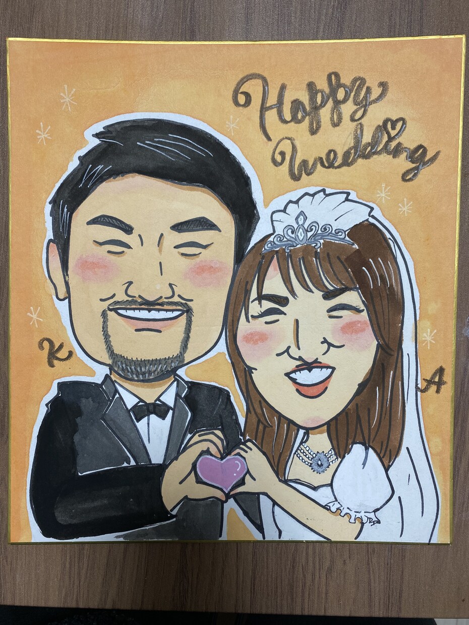 期間限定！似顔絵師がお安く似顔絵描きます 結婚式、記念日などのプレゼントにいかがですか？ イメージ1