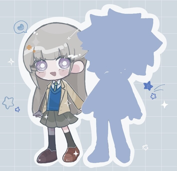 可愛いミニキャライラスト描きます 画像の絵柄で描かせていただきます！ イメージ3