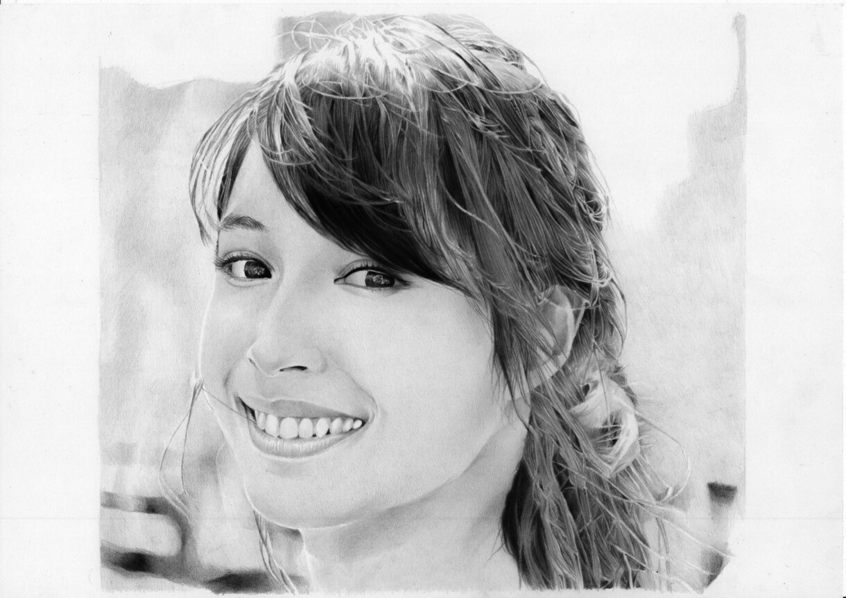 写真・画像をもとにデッサン(鉛筆画)を描きます 貴方の思い出の瞬間を、デッサンへ残します イメージ1
