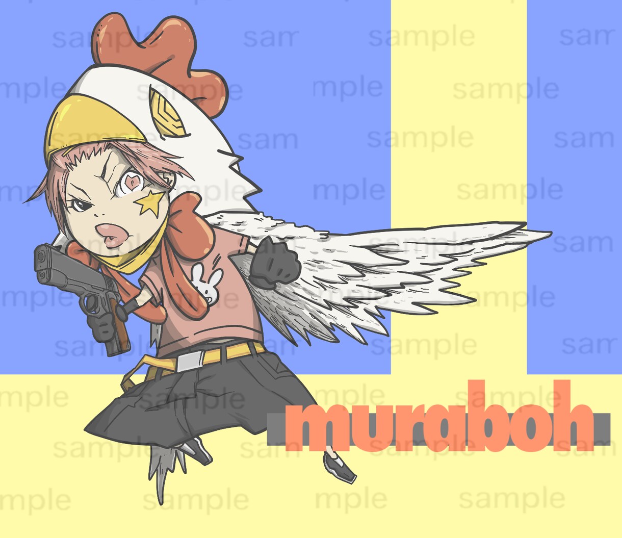 アイコン、ヘッダー、動画用イラスト描きます ポップで明るいイラストをお届けします！ イメージ9